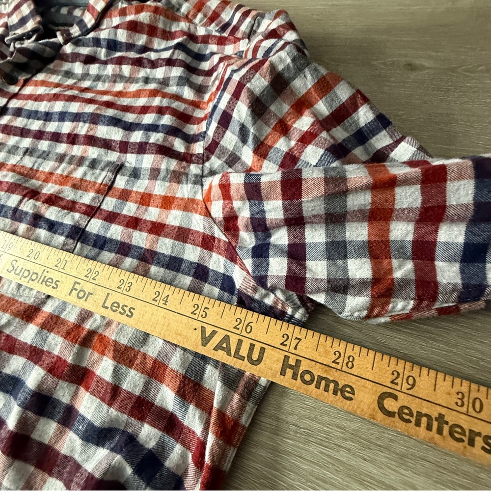 Johnston & Murphy Multicolor Check Patterned Flannel Shirt - XXL - Picture 7 of 8